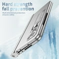 thumbnail image 7 of SaniMore Case for Samsung Galaxy Z Fold 5 7.6" 2023, Hinge Protection Case with S Pen Holder Magnetic Bracket Built-in Tempered Glass Screen Protection Lens Cap All-inclusive Cover, Silver, 7 of 7