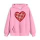 thumbnail image 5 of Sudadera con capucha para niños, cuello redondo, manga larga, ropa de abrigo para niños de talla mediana y grande, jersey, blusa de poliéster para niños, 5 of 5