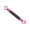 Rose Red, variant on Mosiee Carbon Fiber Telescopic Handlebar Extender for Brompton Bikes with Secure Screw Lock 17.5 11.5 9.5cm Aluminum End Rose Red