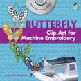 thumbnail image 1 of Butterfly Clip Art for Machine Embroidery (Dover Clip Art Embroidery), 1 of 2