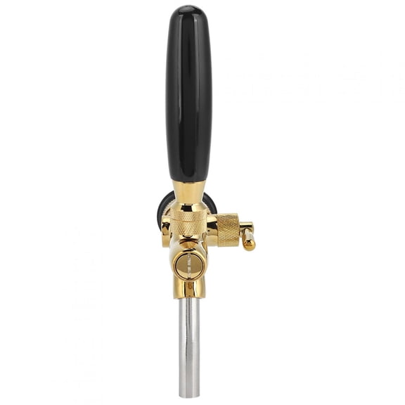 Beer Tap, Brass and Stainless Steel 304 Material G5/8 Thread Adjustable Faucet, with Refrigerator Compatibility, for Home Bar Restaurants Pubs Hotels