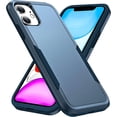 thumbnail image 3 of Entronix Funda Resistente Diseñada para iPhone 12, Cubierta Protectora a Prueba de Golpes de Triple Capa, Azul, 3 of 7