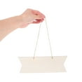 thumbnail image 5 of STRANDCHIC 10Pcs Natural Wood Blank Signs with Rope Lightweight Decorative Wall Hanging, 5 of 7