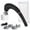 GX-688 Dolphin Gun + Black (Inquire for ordering), variant on CNV Professional Brushless Handheld Massager with Extended Reach Handle, Smart 32-Speed Percussion Vitalizer for Back and Neck, 2000mAh Battery, LCD Display