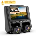 thumbnail image 4 of Full HD Dual Dash Cam, TOGUARD 1080P+1080P Front and Inside Car Camera Dash Cams 3" LCD Dashboard Camera Black, 4 of 14