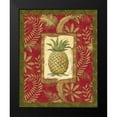 thumbnail image 2 of Audrey, Charlene 20x24 Black Modern Framed Museum Art Print Titled - Exotica Pineapple, 2 of 5