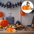 thumbnail image 2 of Shisuyan 1Pc Resin Scarecrow Pumpkin Decoration Chic Thanksgiving Decoration Party Decor, 2 of 8