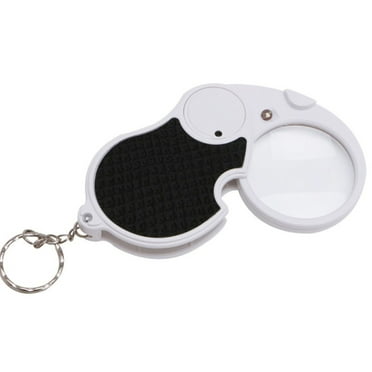ccocc Magnifying Glass with Light, 5x LED Illuminated Magnifier, Compact Folding Magnifying Glass for Reading