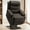 Black, variant on Korser Small Power Lift Recliner Chair for Elderly with Memory Function Linen for Living Room,Blue