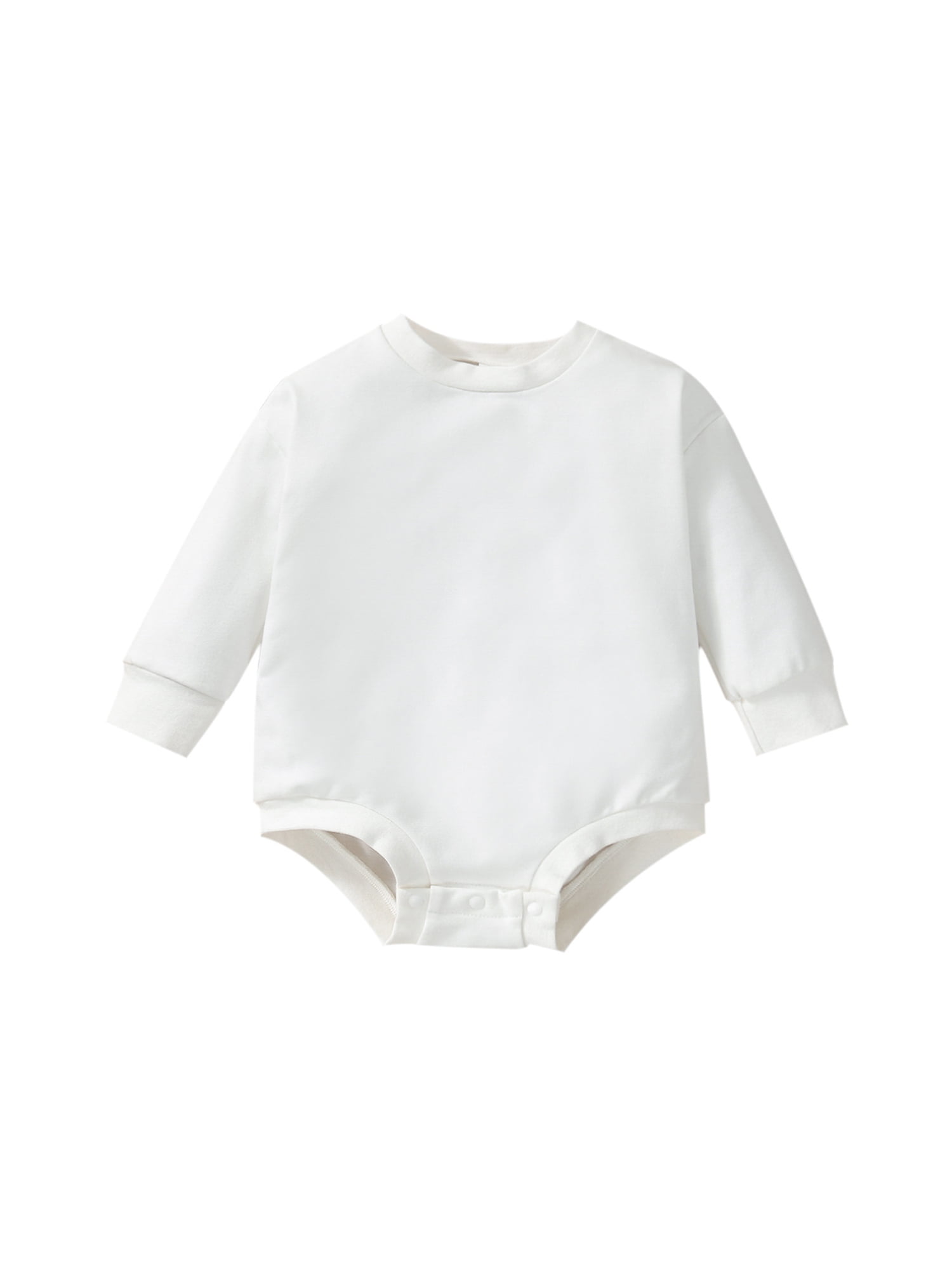 Youweixiong Sweatshirt Romper for Infant Baby Girl Boy Long Sleeve