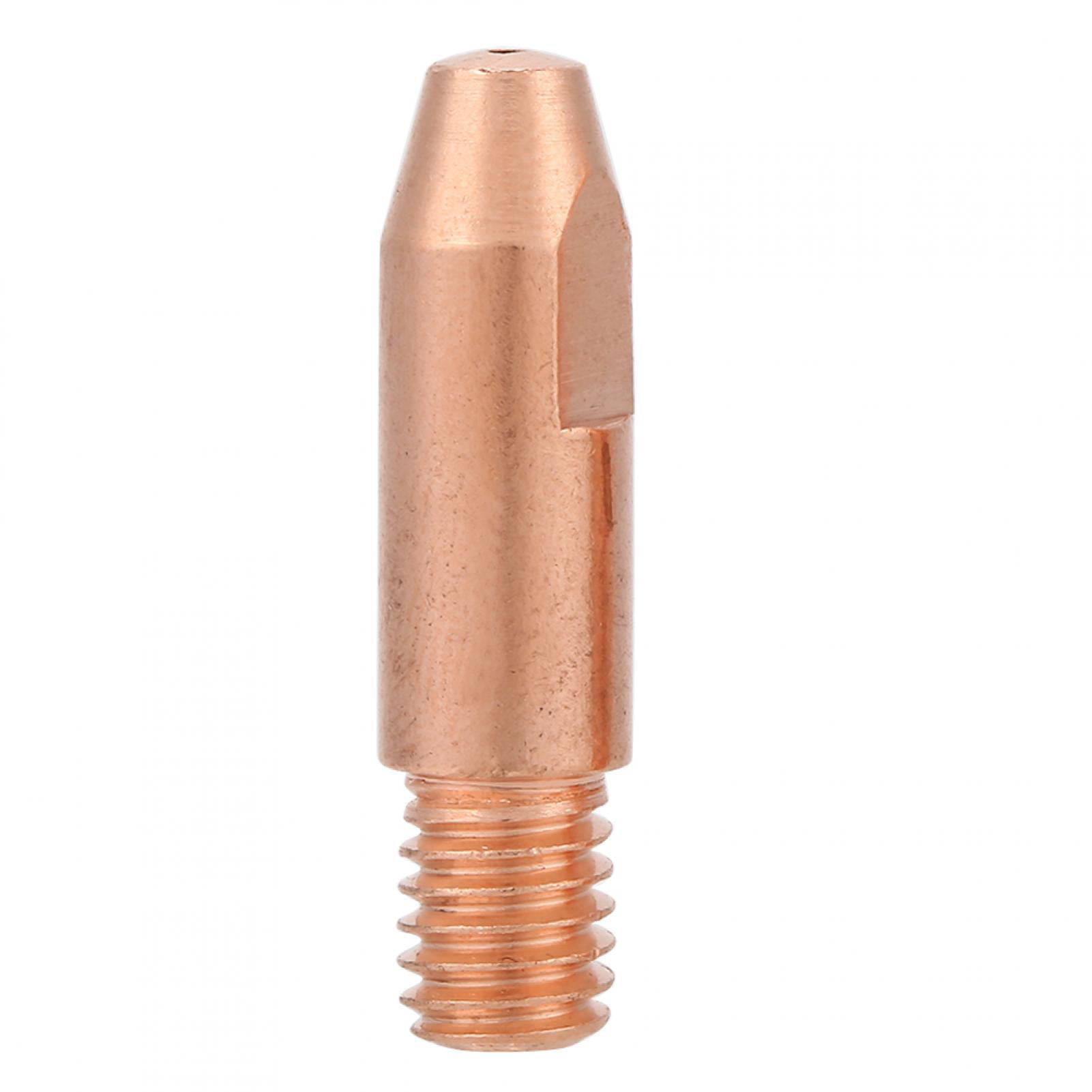 Contact Tip Sturdy Corrosion for MAG Welding Torch Factory Miller Home 20Pcs Brand New High Temperature Welding Torch Contact Tip 1.2 
