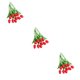 thumbnail image 3 of Flores artificiales Bearachild 10 piezas de simulación PU Color sólido decorativo, 3 of 6