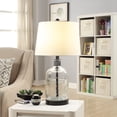 thumbnail image 4 of Leith 26.5" Table Lamp, Transparent, 4 of 4