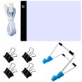 thumbnail image 4 of Soporte Plegable de Punto de Cruz Wdftyju para Bordado y Pintura de Diamante 5D Azul, 4 of 6