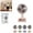 A, variant on Retro Portable Table Fan, 100-Speed Digital Display, 90° Tilt USB Rechargeable Desk Fan with 1200mAh Battery, Compact Cooling Fan for Desktop, Office, Bedroom & Travel
