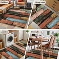 thumbnail image 6 of Vintage Wood Grains Area Rug 3x5 Washable Rug Non Slip Farmhouse Colorful Wooden Texture Large Area Rug Indoor Floor Carpet for Entryway Bedroom Kitchen Living Room Home Office Dining Room Nursery, 6 of 7