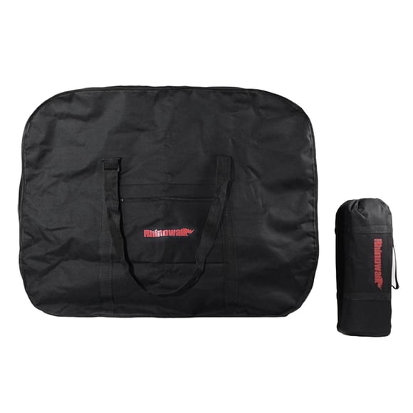 Folding Bike Bag Waterproof Travel Case Outdoors Transport Pack Carrier Black 16in