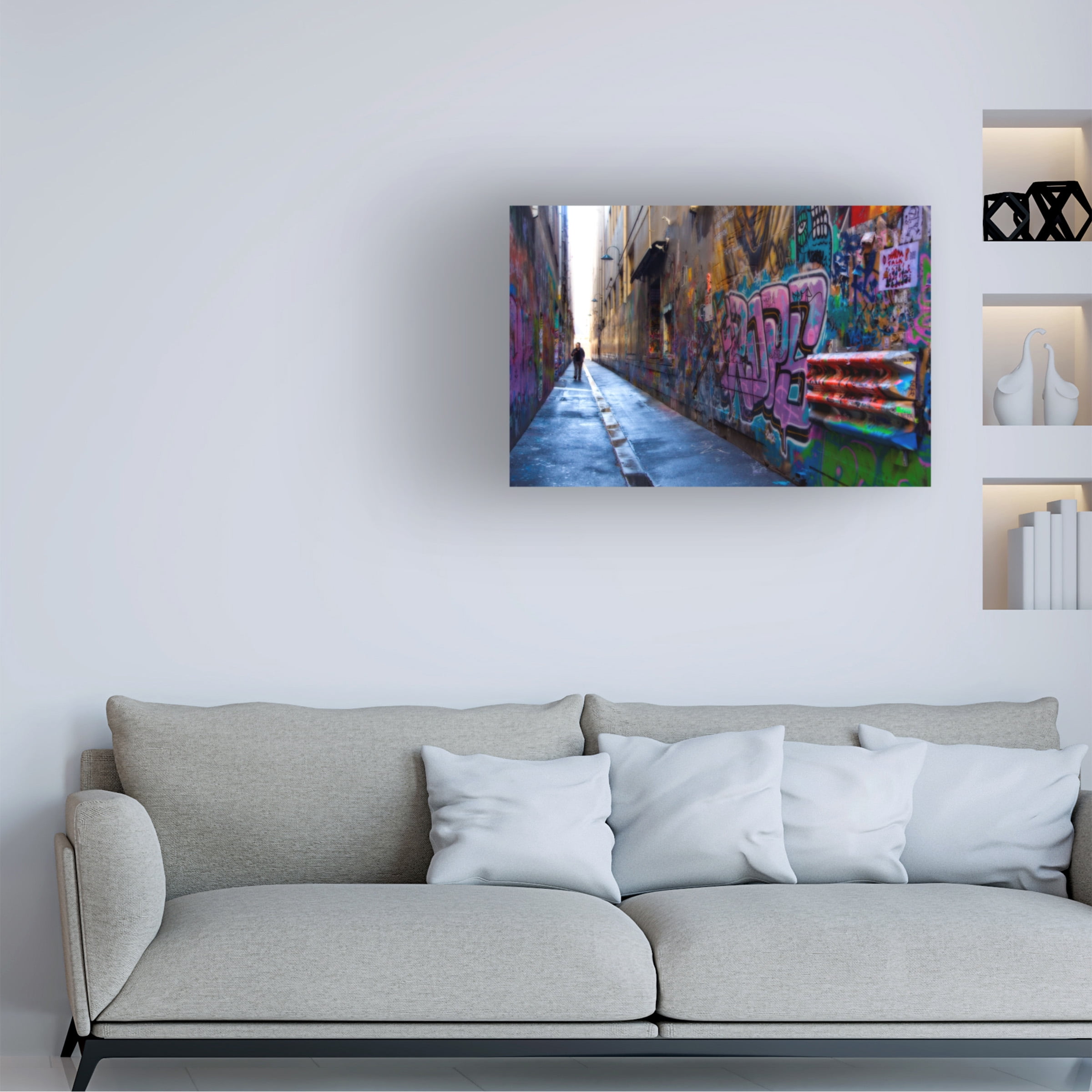 Wayne Bradbury Photography 'Union Lane' Canvas Art