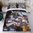 thumbnail image 4 of Voltron Defensor Legendario Conjunto de sábanas temático, trío de piezas, cómodo y amigable con la piel, diseño único, regalo de decoración para el hogar para familiares, amigos y fans,173cm *218cm, 4 of 6