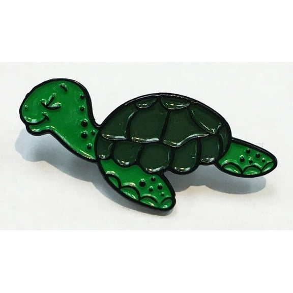 Cute Sea Turtle Design Enamel Pin Ocean Life