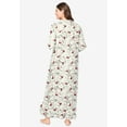 thumbnail image 2 of Only Necessities Plus Size Long Flannel Nightgown, 2 of 4