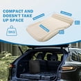 thumbnail image 3 of SUV Air Mattress for Car Camping - 6" Leakproof Inflatable Car Bed with Pillow & Electric Pump, Flocked Surface Travel Mattress for Trunk, Road Trip, Minivan, MPV, 3 of 7