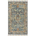 thumbnail image 2 of SAFAVIEH Aspen Peter Floral Bordered Wool Area Rug, Blue/Rust, 7' x 7' Square, 2 of 7
