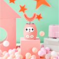 thumbnail image 3 of HLONK Kids Sonic Electric Toothbrush U Shaped Electric Toothbrush Automatic Timer Toothbrush IPX7 Waterproof 5 Clearing Modes Cartoon Modeling Design for Child 2-6 (Cat Style), 3 of 7