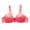 Red, variant on TAGOLD Womens Plus Size Bra,Summer Casual Bras for Womens,Woman's Lattice Thin Front Buckle Adjustment Chest Shape Bra Underwear No Rims