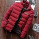 thumbnail image 2 of Thick Men New Warm Parka Jackets Winter Casual Men's Outwear Coats Solid Stand Collar Male Windbreak Cotton Padded Down Jacket, 2 of 5