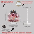 thumbnail image 2 of Halloween Acrylic Desktop Ornament, Gothic Cute Ghost Pumpkin Rotating Stand Tabletop Standee Tiered Tray Decor for Holiday Desk Party Shelf Farmhouse, 2 of 2
