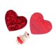 thumbnail image 1 of Heart-shaped soap gift box, home decoration, bright colors, romantic, sweet, bath flower, 1 of 3