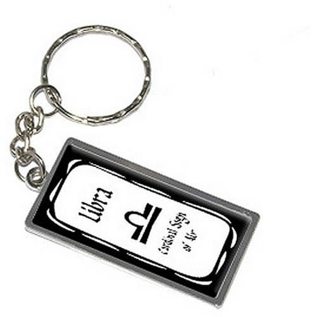 - Libra Cardinal Sign Of Air Zodiac Horoscope Keychain Key Chain Ring