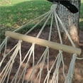 thumbnail image 4 of fastboy Indoor Outdoor Traditional Cotton Rope Hammock Portable Chair with Organizer Bag, 4 of 7