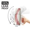 thumbnail image 3 of OBREWU Baseball Pattern Tumbler with Handle and Lid,Baseball Pattern 40oz Double Wall Vacuum Insulated Tumbler,Cups Gift for Women and Men, 3 of 7