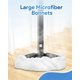 thumbnail image 4 of Almohadillas de Microfibra Reutilizables Compatibles con el Limpiador de Vapor Dupray, Almohadillas de Repuesto para Trapeador, Paños Reutilizables y Pequeños Gorros, 4 of 7
