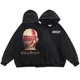 thumbnail image 2 of Sudadera con capucha lavada vintage de Chris Brown, sudadera con capucha con estampado de hip hop, suéter retro Y2k, sudaderas Breezy de la gira Under The Influence, 2 of 4