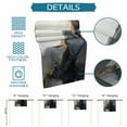 thumbnail image 5 of Table Runner Dresser Scarf 13 x 70 Inch Black Gold Grey Marble Texture Abstract Gradient Table Runners Non-Slip Heat Kitchen Dining Table Decor for Indoor Outdoor Home Party Decoration, 5 of 7