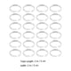 thumbnail image 2 of BRIGHTFUFU 24Ud Gancho Para De Ducha Transparente De Plástico Resistente Para Con Circular, 2 of 8