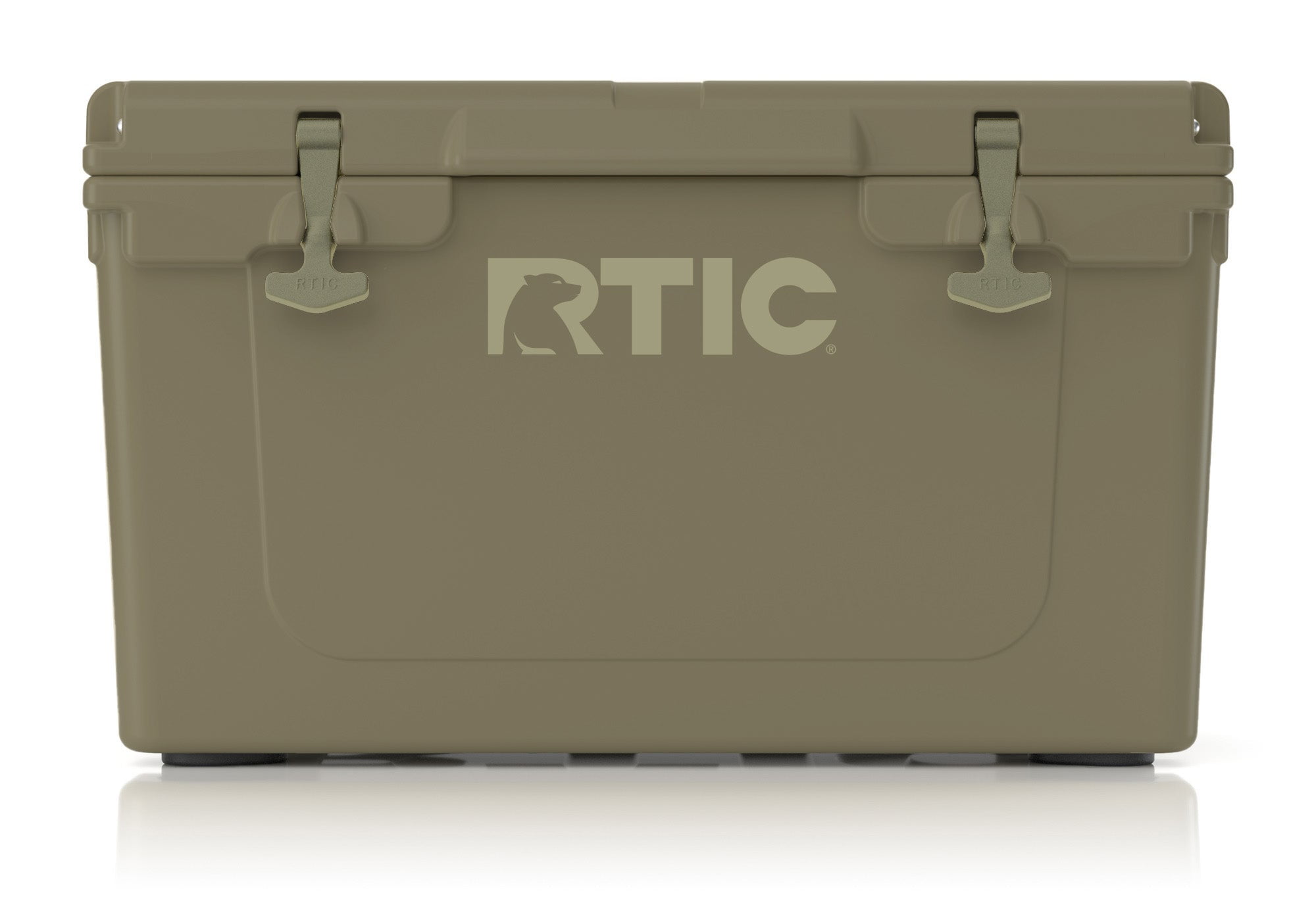 RTIC 45 qt Ultra-Tough Cooler, Insulated Portable Ice Chest for Beach, Drink, Beverage, Camping, Picnic, Fishing, Boat, Barbecue, Olive