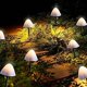 thumbnail image 5 of 3.5 meters 10 lights Luces solares al aire libre del jardín, mini luces lindas impermeables del paisaje de la seta para la decoración de la fiesta en el jardín, 5 of 5