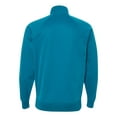 thumbnail image 3 of Independent Trading B23476212 Unisex Poly-Tech Full-Zip Track Jacket, Aster Blue - Extra Small, 3 of 5