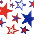 thumbnail image 4 of Sticko Classic 4th Of July Red & Blue Stars Vinyl Stickers - 30 Piece, 4 of 4