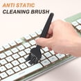 thumbnail image 4 of 6PCS Anti Static Brush, 169mm Dusting Cleaning Brush for Small Spaces Keyboard Computer PCB Electronic Cleaning Kit, Black, 4 of 5