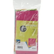 Stitch 'Em Up Dinner Napkins 20"X20" 4/Pkg-Bright