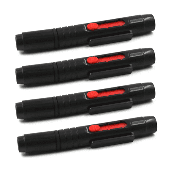 4Pcs 3-in-1 Retractable Lens Cleaning Pen for SLR and Digital Cameras, Flexible and Convenient Sets