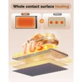 thumbnail image 4 of LNNIW Tapis Chauffant pour Aliments, Tapis Chauffant pour Aliments Chauffage Rapide en 10s & Enroulable, Température Constante Programmée & Facile à Ranger, Aide Parfaite pour Réunions de Famille & Divertissements, 4 of 6