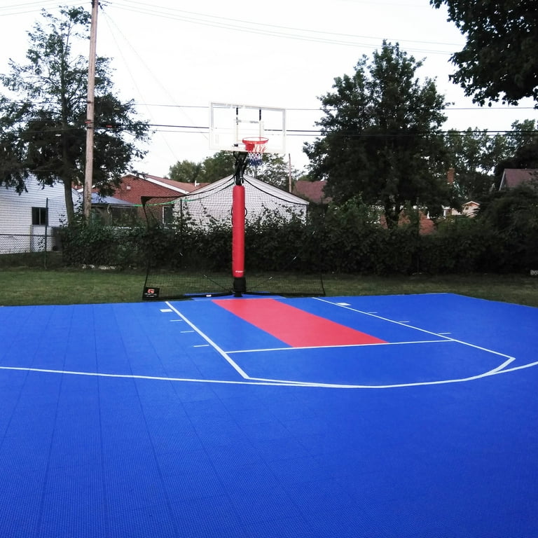 FlooringInc Outdoor Basketball Court Male Corner Edging,
