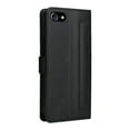 thumbnail image 3 of JTCASES Compatible with iPhone SE Case 2022/2020 Case, iPhone 7/8 Case Wallet Flip Folio Case [Kickstand] with RFID Blocking Card Holders [Shockproof] Wrist Strap Cover for Men Women Girls, Black, 3 of 12