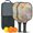 Pioneer Flower Floral-1, variant on Pickleball Paddles Set,Pioneer Flower Floral Print Pattern Fiberglass Surface Pickleball Racket Set with 2 Indoor Outdoor Pickleball Balls and Pickleball Bag,Pickle-ball Equipment